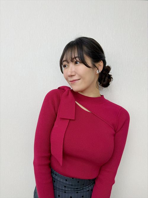 穂川果音エロおっぱいグラビアアベプラ気象予報士横乳