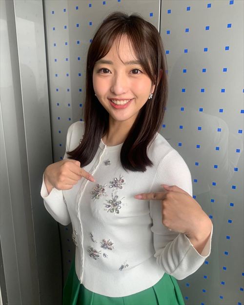 藤本万梨乃エロおっぱいアナウンサーMr.サンデー乳