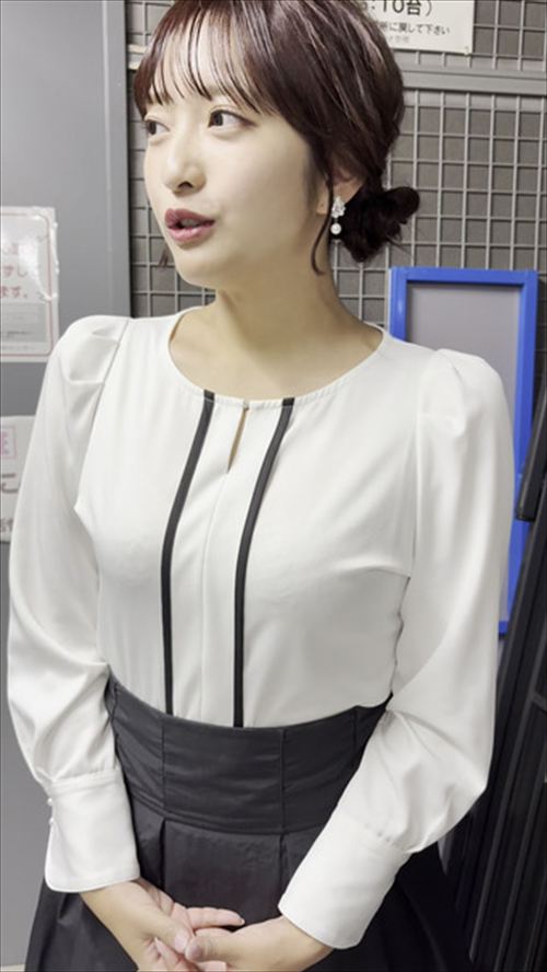 藤本万梨乃 アナウンサー おっぱい エロ