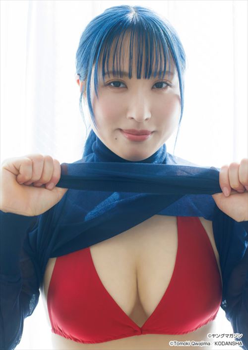 野村優エロおっぱいグラビア水着パワーリフティング日本記録保持者ヤンマガ