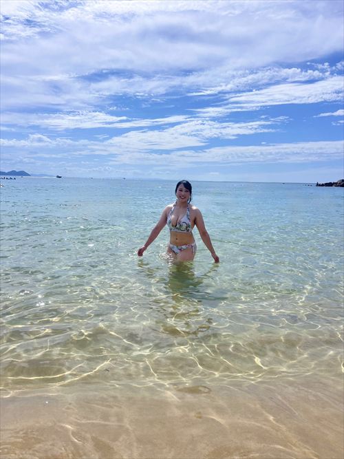 野村優エロおっぱいグラビア水着パワーリフティング日本記録保持者ヤンマガ