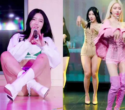 【動画】世界で人気のアイドルさん、ライブステージでハミマンww